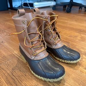 LLBean: Bean Boots, Chestnut, Kids Size 4, Women's size 7